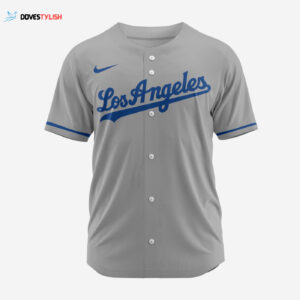 MLB Los Angeles Dodgers Personalized 2025 Road Baseball Jersey