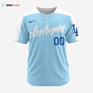 MLB Los Angeles Dodgers Personalized Alternate Design Concept Baseball Jersey 2402