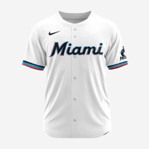 MLB Miami Marlins Personalized 2025 Home Baseball Jersey