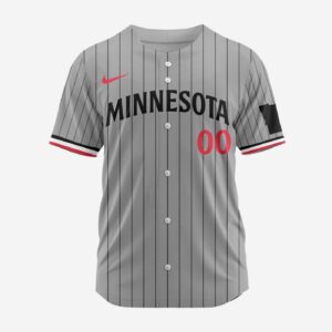 MLB Minnesota Twins Personalized 2025 Road Baseball Jersey