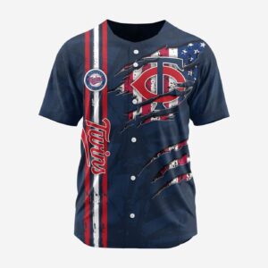 MLB Minnesota Twins Special Design Baseball Jersey Gift for Men Women 3