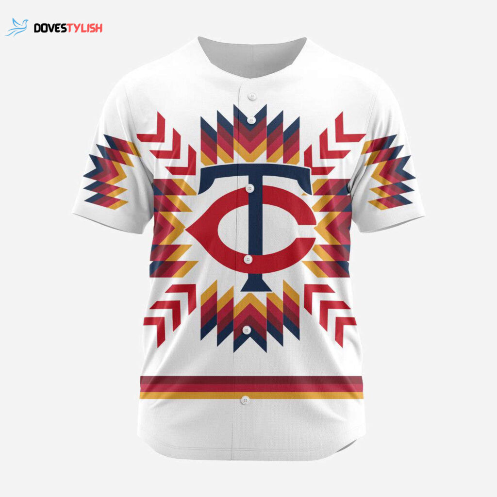 MLB Minnesota Twins Special Native Design Baseball Jersey Gift for Men Women