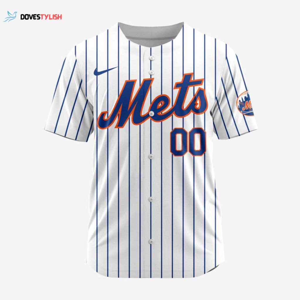 MLB New York Mets Personalized 2025 Home Baseball Jersey MLB New York Mets Personalized 2025 Home Baseball Jersey