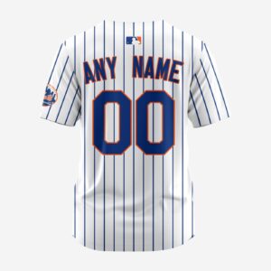 MLB New York Mets Personalized 2025 Home Baseball Jersey