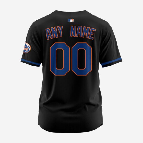 MLB New York Mets Personalized Alternate 02 Baseball Jersey