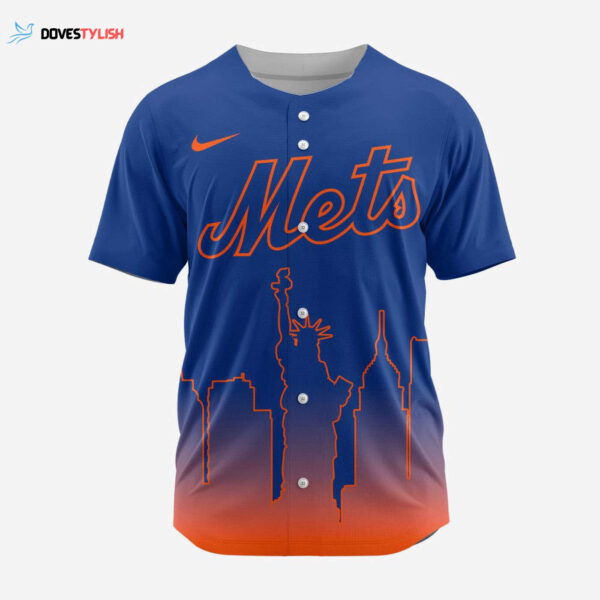 MLB New York Mets Special City Edition Concept Baseball Jersey Gift for Men Women
