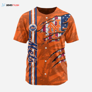 MLB New York Mets Special Design Baseball Jersey Gift for Men Women
