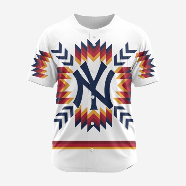 MLB New York Yankees Special Native Design Baseball Jersey Gift for Men Women