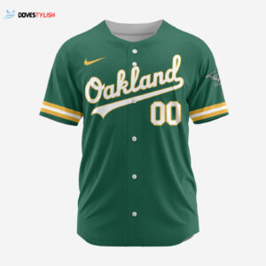 MLB Oakland Athletics Personalized Alternate Baseball Jersey