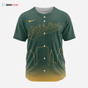 MLB Oakland Athletics Special City Edition Concept Baseball Jersey Gift for Men Women
