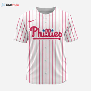 MLB Philadelphia Phillies Personalized 2025 Home Baseball Jersey