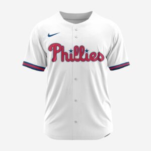 MLB Philadelphia Phillies Personalized Alternate Baseball Jersey 3