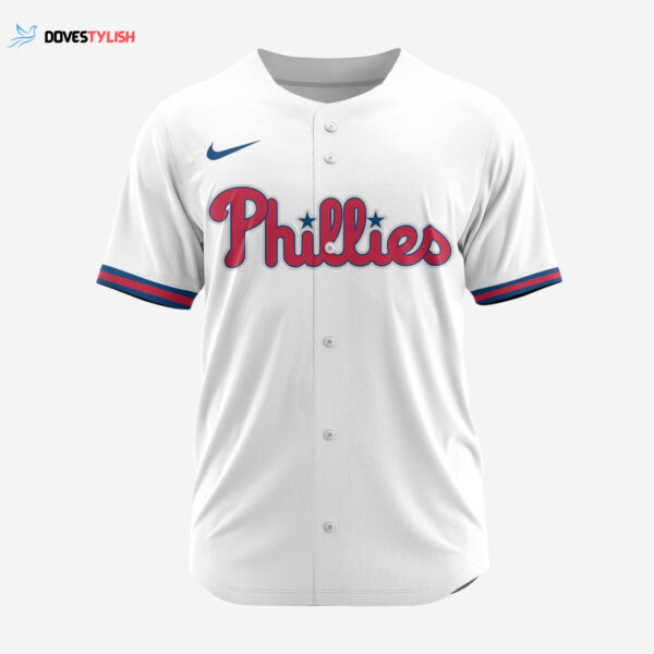 MLB Philadelphia Phillies Personalized Alternate Baseball Jersey