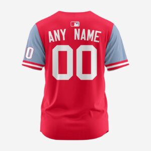 MLB Philadelphia Phillies Personalized Alternate Design Concept Baseball Jersey 2403