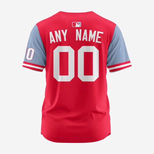 MLB Philadelphia Phillies Personalized Alternate Design Concept Baseball Jersey 2403