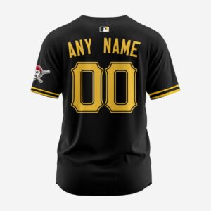 MLB Pittsburgh Pirates Personalized Alternate 02 Baseball Jersey