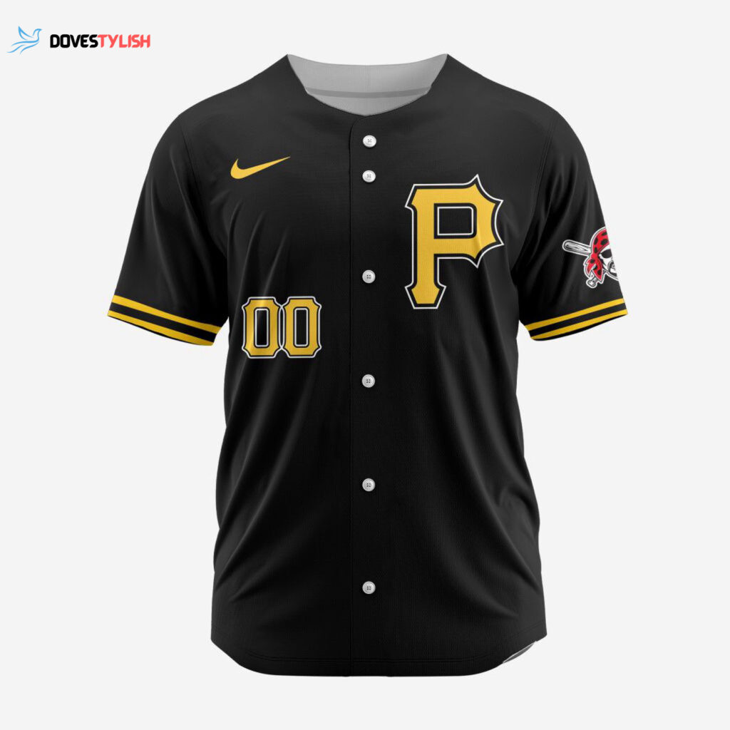 MLB Pittsburgh Pirates Personalized Alternate Baseball Jersey
