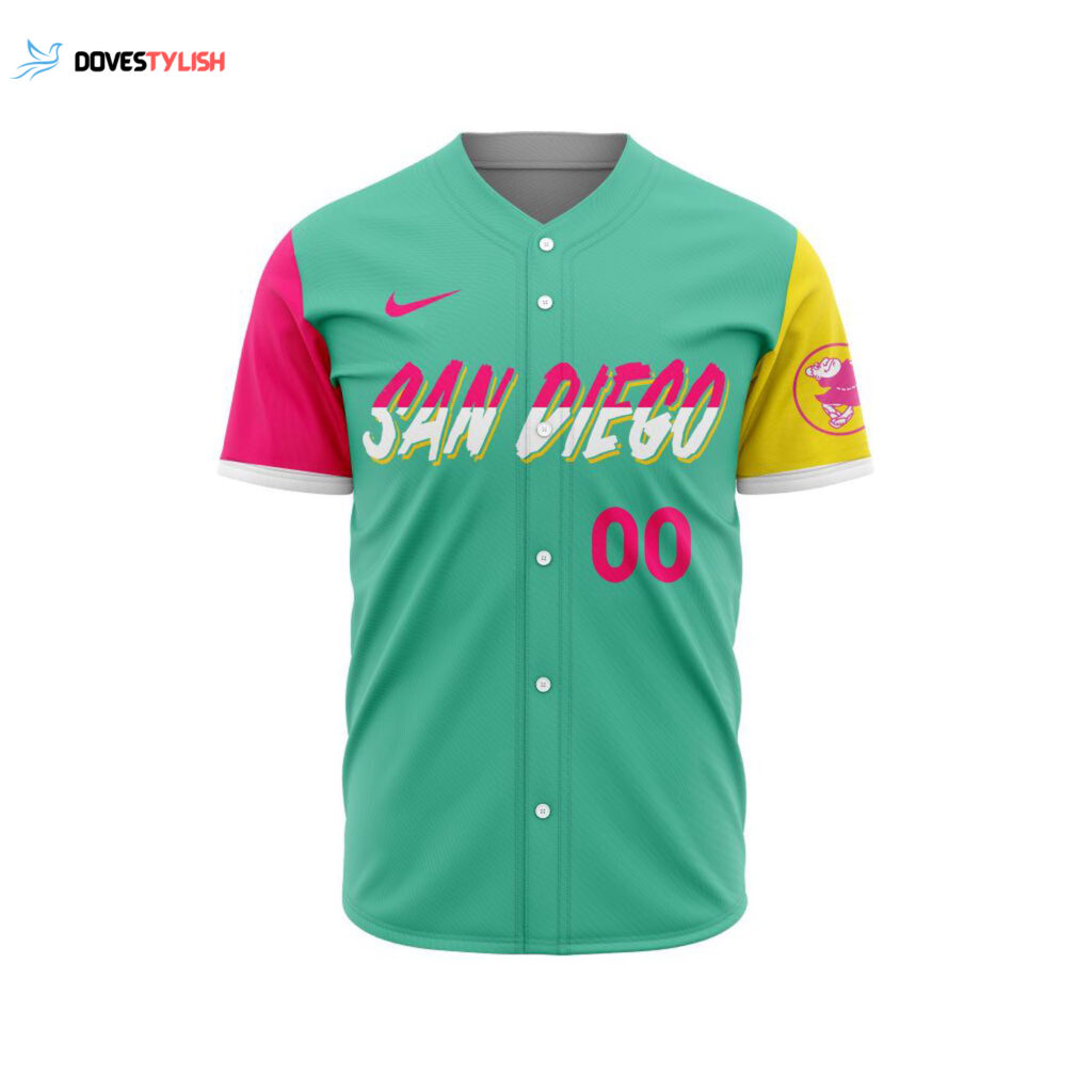 MLB San Diego Padres Personalized 2023 City Connect Design Baseball Jersey