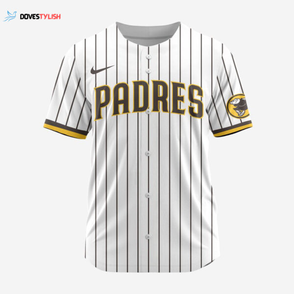 MLB San Diego Padres Personalized 2025 Home Baseball Jersey