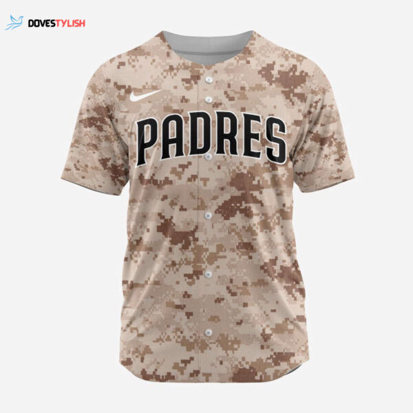 MLB San Diego Padres Personalized Alternate 02 Baseball Jersey