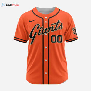 MLB San Francisco Giants Personalized Alternate Baseball Jersey