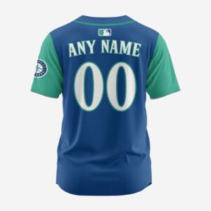 MLB Seattle Mariners Personalized Alternate Design Concept Baseball Jersey 2403