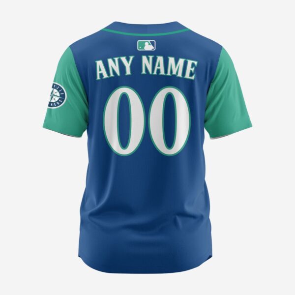MLB Seattle Mariners Personalized Alternate Design Concept Baseball Jersey 2403