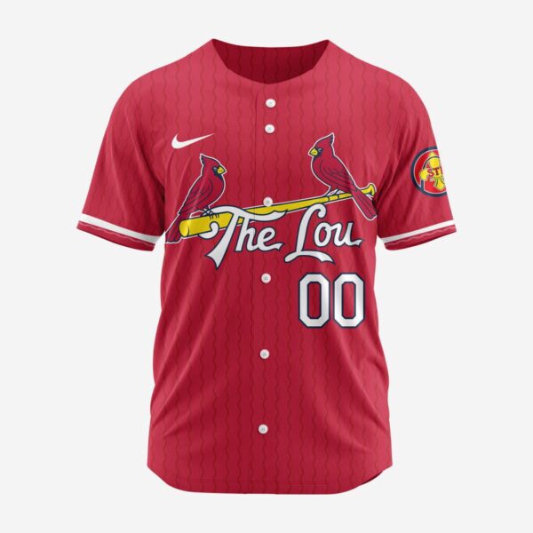 MLB St. Louis Cardinals Personalized 2025 City Connect Baseball Jersey Design