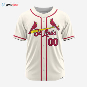 MLB St. Louis Cardinals Personalized Alternate Baseball Jersey