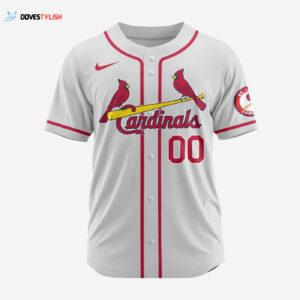 MLB St. Louis Cardinals Personalized Alternate Design Concept Baseball Jersey 2403