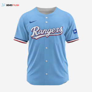 MLB Texas Rangers Personalized Alternate Baseball Jersey