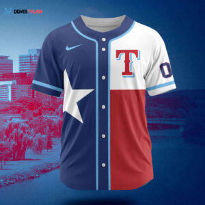 MLB Texas Rangers Personalized City Connect Concept Design Baseball Jersey Gift for Men Women