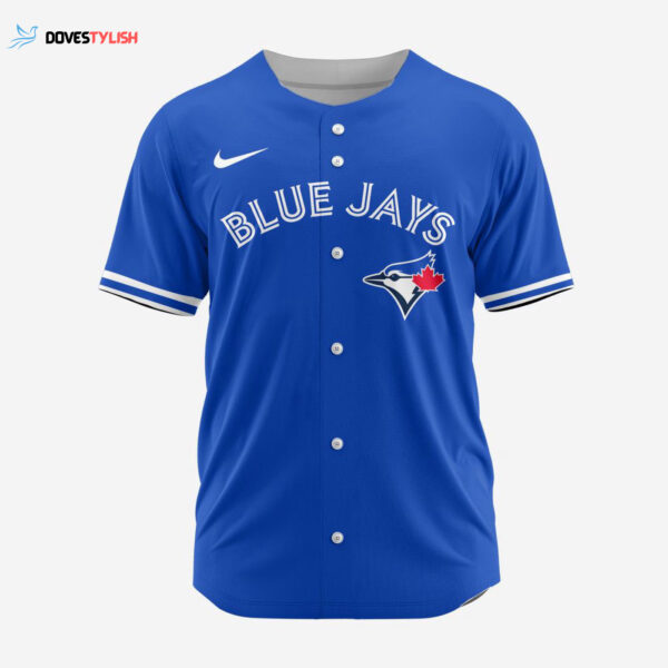 MLB Toronto Blue Jays Personalized Alternate Baseball Jersey