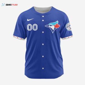 MLB Toronto Blue Jays Personalized Alternate Design Concept Baseball Jersey 2404