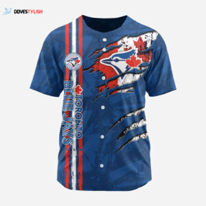 MLB Toronto Blue Jays Special Design Baseball Jersey Gift for Men Women