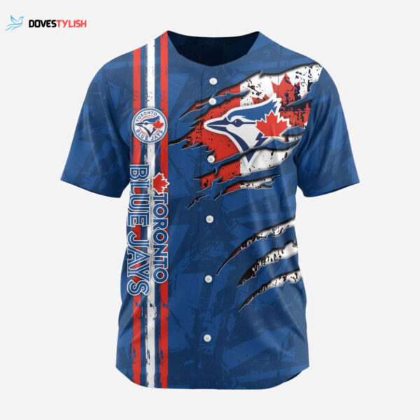 MLB Toronto Blue Jays Special Design Baseball Jersey Gift for Men Women