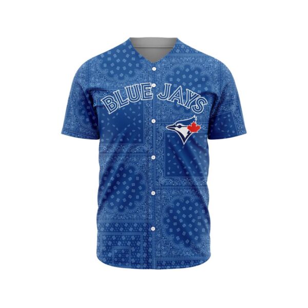MLB Toronto Blue Jays Special Paisley Design Baseball Jersey Gift for Men Women