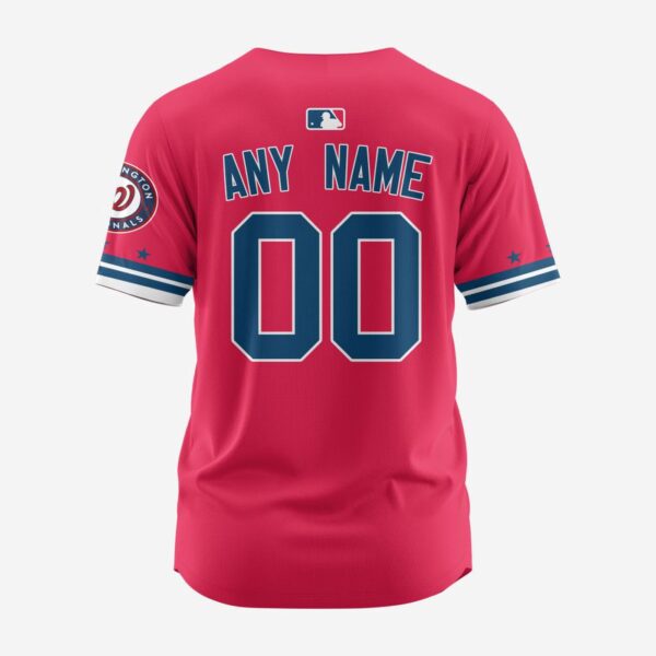 MLB Washington Nationals Personalized Alternate Design Concept Baseball Jersey 2401