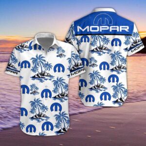 Mopar Personalized Fashion Hawaiian Shirt and Men Hawaiian Shorts Pant