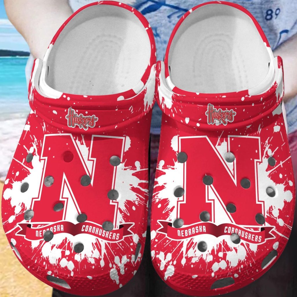 Nebraska Cornhuskers Clog Shoes, Water Shoes – Gift for Men Women Fans – Gift for Men Women Fans