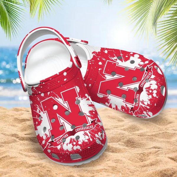 Nebraska Cornhuskers Clog Shoes, Water Shoes – Gift for Men Women Fans – Gift for Men Women Fans