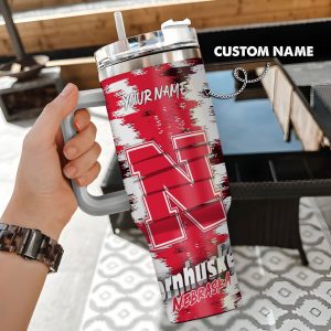 Nebraska Cornhuskers Stanley Tumbler - Gift for Fan Men Women