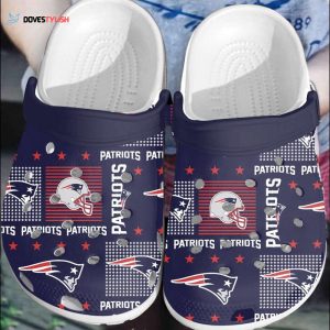 New England Patriots NFL Clogs: Stylish & Comfy Fan Footwear
