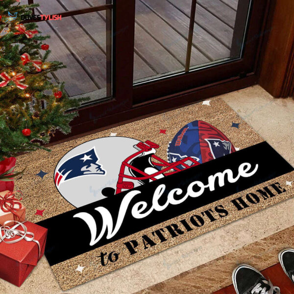 New England Patriots Doormat Home Decor 2024 2025 26