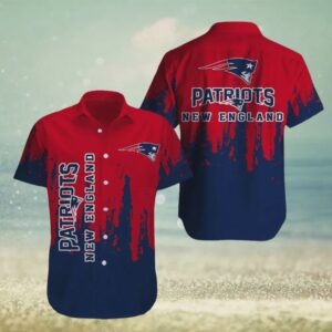 New England Patriots NFL Main Color Hawaiian Shirt