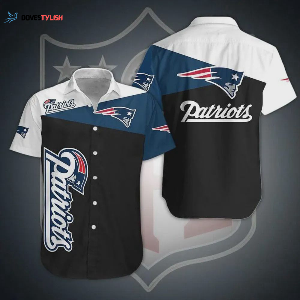 New England Patriots Summer Design Hawaiian Shirt New England Patriots Summer Design Hawaiian Shirt