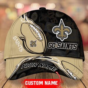 New Orleans Saints Classic Personalized 3D Classic Cap For Fan