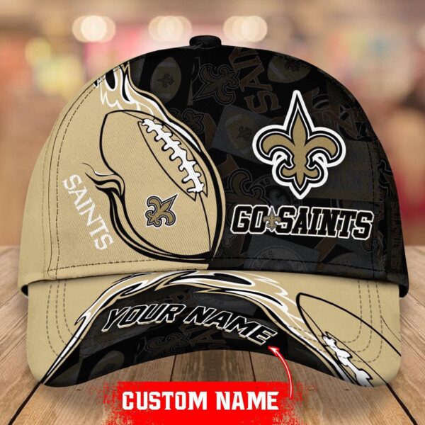 New Orleans Saints Classic Personalized 3D Classic Cap For Fan