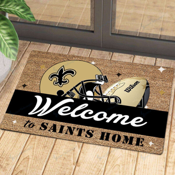 New Orleans Saints Doormat Home Decor 2024 2025 26