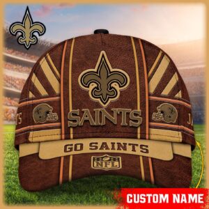New Orleans Saints NFL Classic CAP Hats For Fans Custom